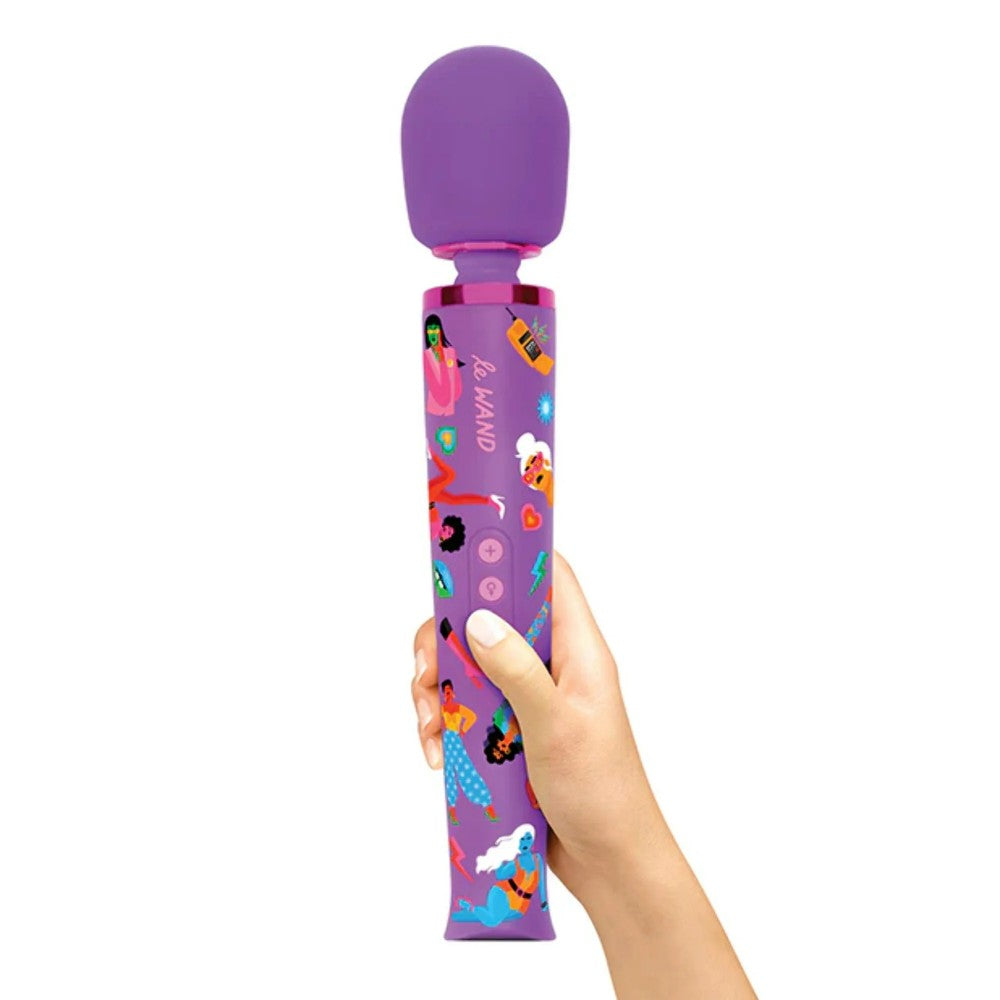 Le Wand Feel My Power Jade Purple Brown Edition Magic Massager Vibrator