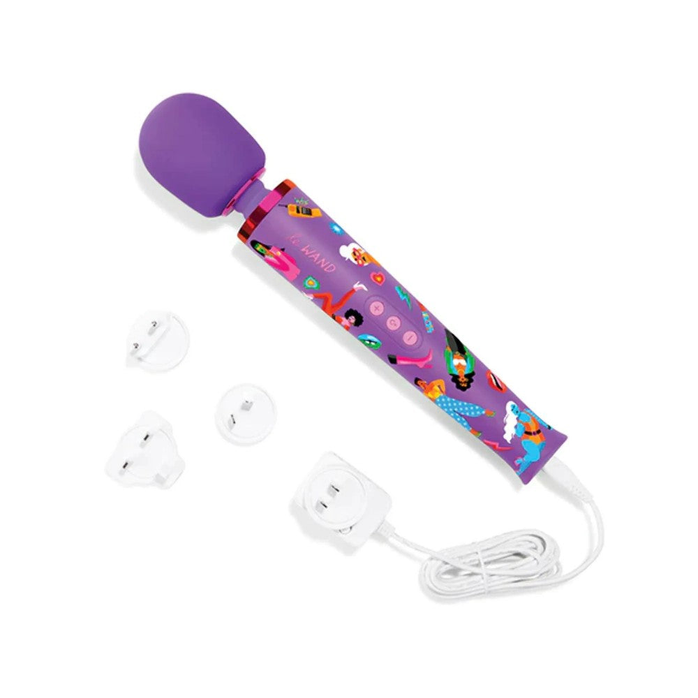 Le Wand Feel My Power Jade Purple Brown Edition Magic Massager Vibrator