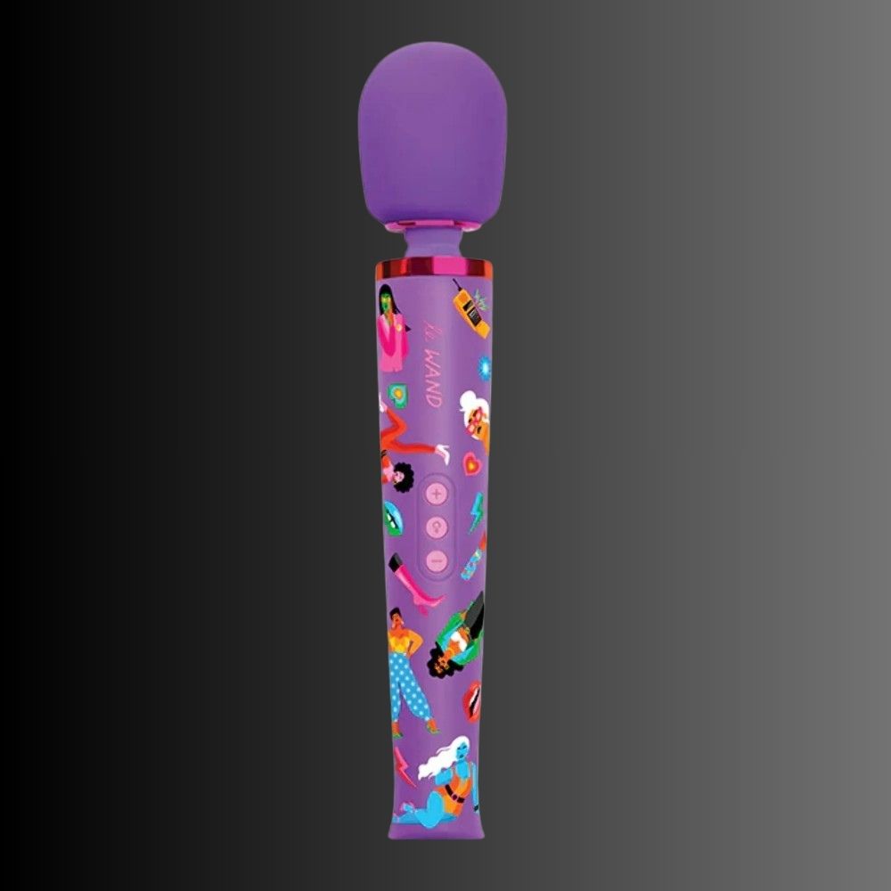 Le Wand Feel My Power Jade Purple Brown Edition Magic Massager Vibrator