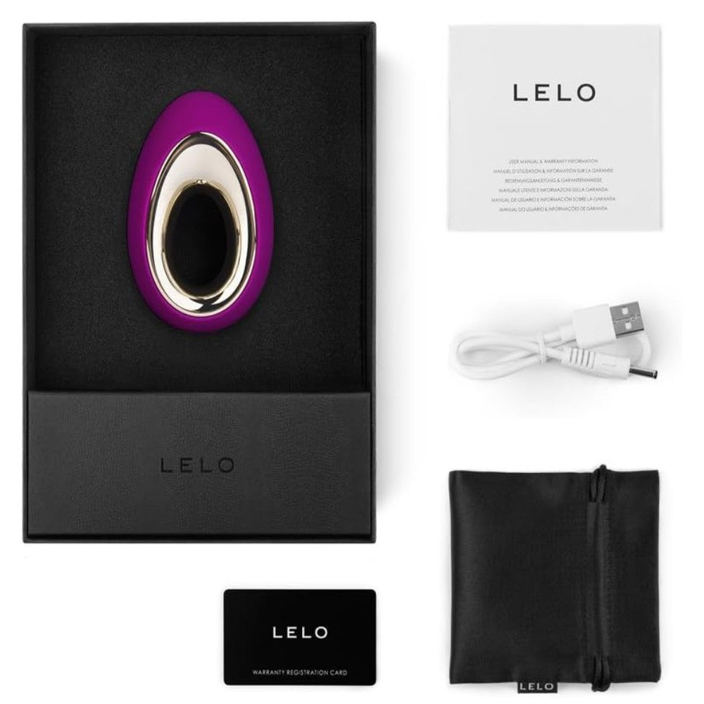 Lelo Alia Clitoral Vibrator Deep Rose
