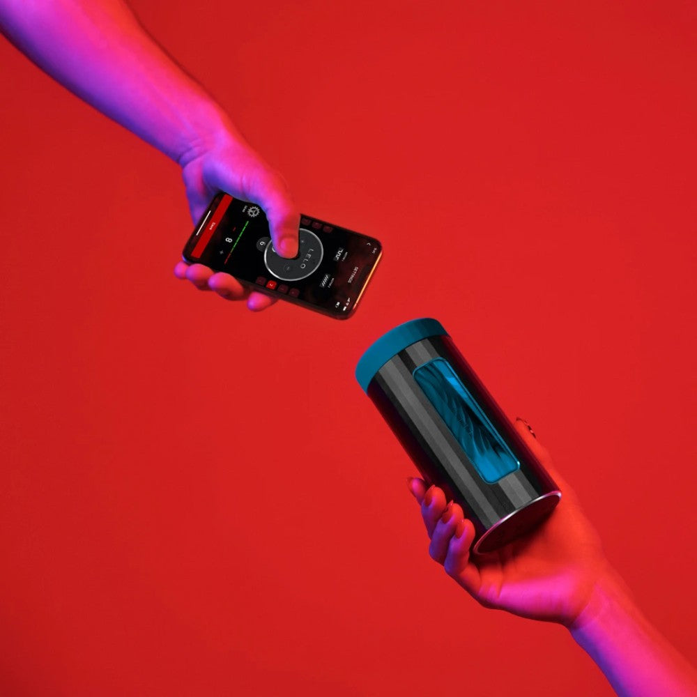 Lelo F1S V3 XL Uygulama Kontrollü Çift Motorlu Stimülatör Sensör ve Seyir Kontrolü Masturbator Blue