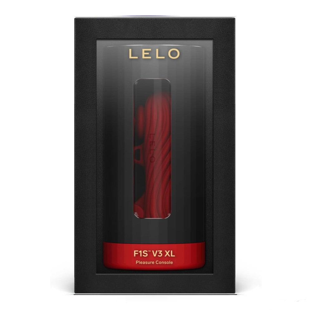 Lelo F1S V3 XL Uygulama Kontrollü Çift Motorlu Stimülatör Sensör ve Seyir Kontrolü Masturbator Red