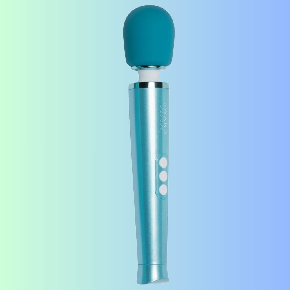 Le Wand Dive Submersible Rechargeable Vibrating Massager Lüks Masaj Aleti Vibrator Occeans Blue