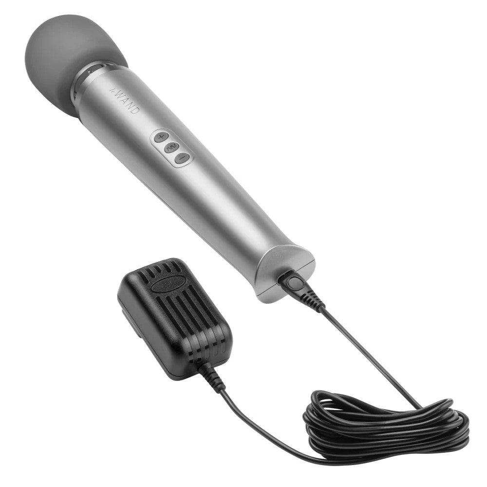Le Wand Rechargeable Body Massager Masaj Wand Vibrator Gray