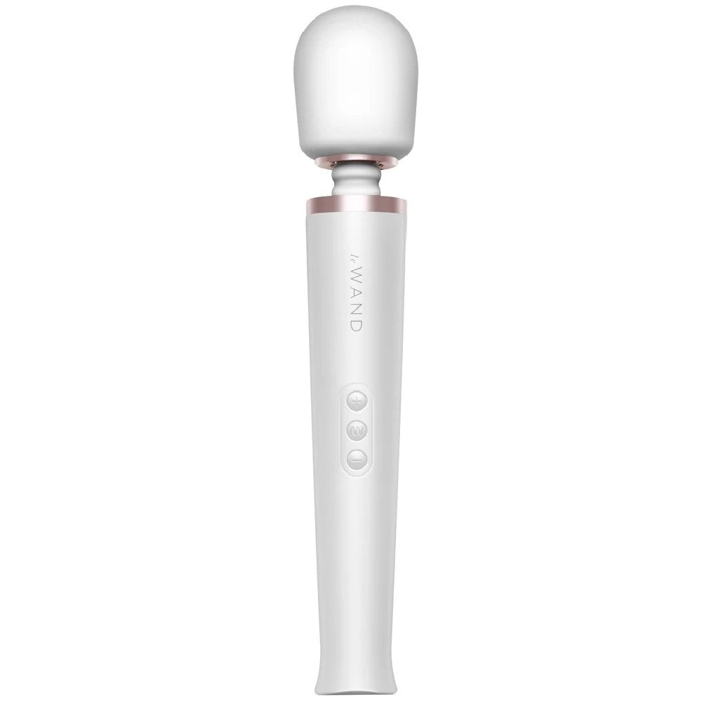 Le Wand Rechargeable Body Massager Masaj Wand Vibrator White