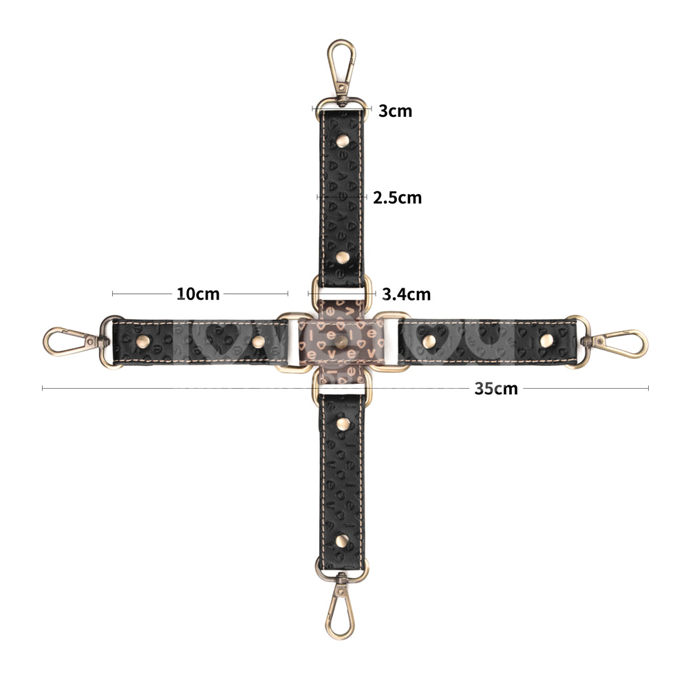 Lovetoy Rebellion Reign Hogtie Set El-Ayak Bağlama Seti LV761209