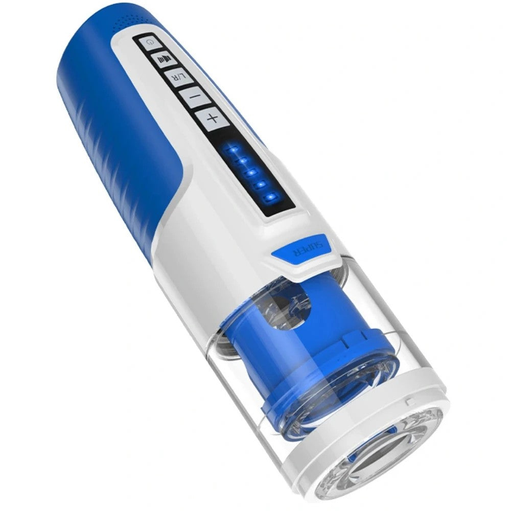 Leten Frenzy Whirlpool Masturbation Cup İleri Geri Hareketli Vajina Masturbator