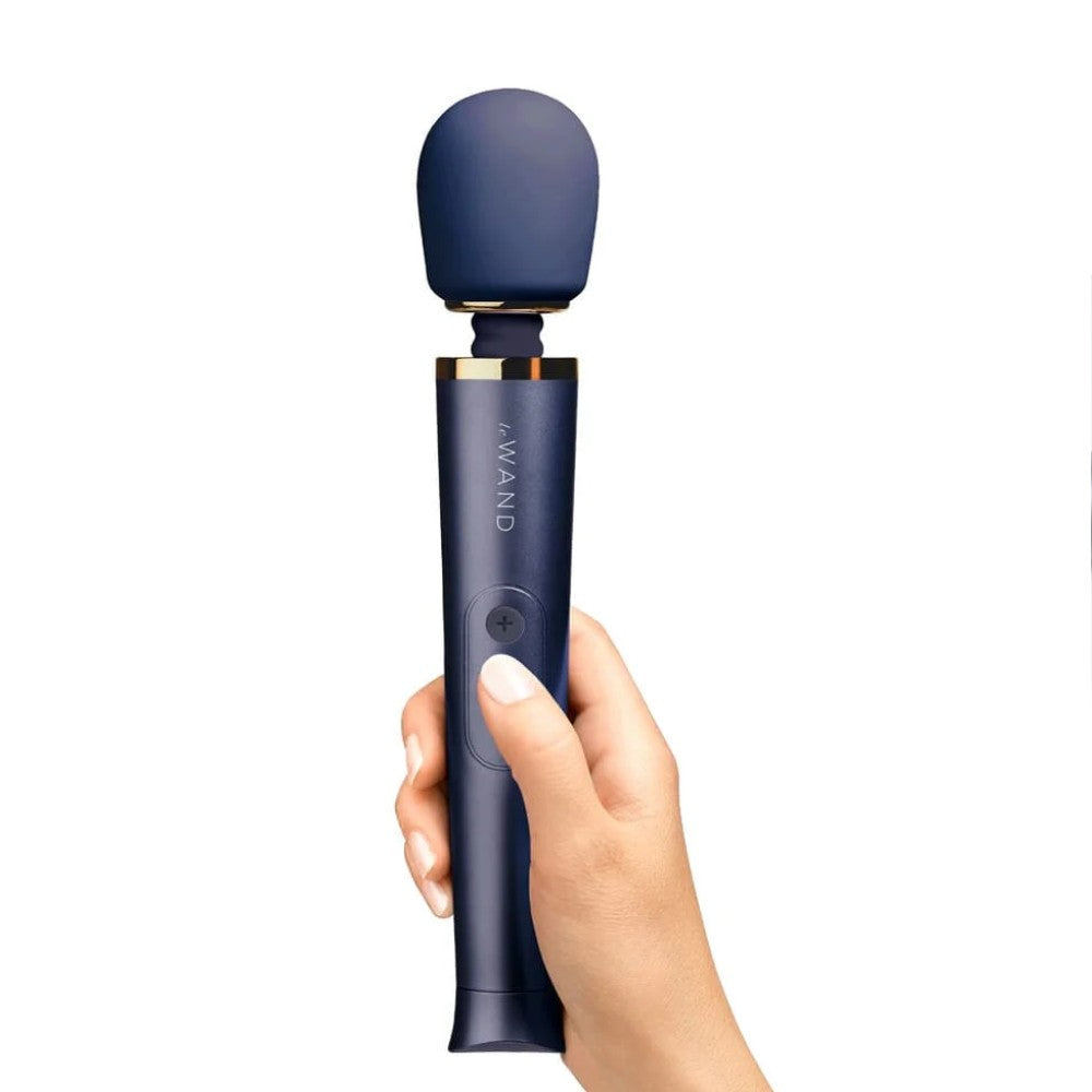 Le Wand Petite Rechargeable Massager Şarjlı Masaj Aleti Vibrator Navy