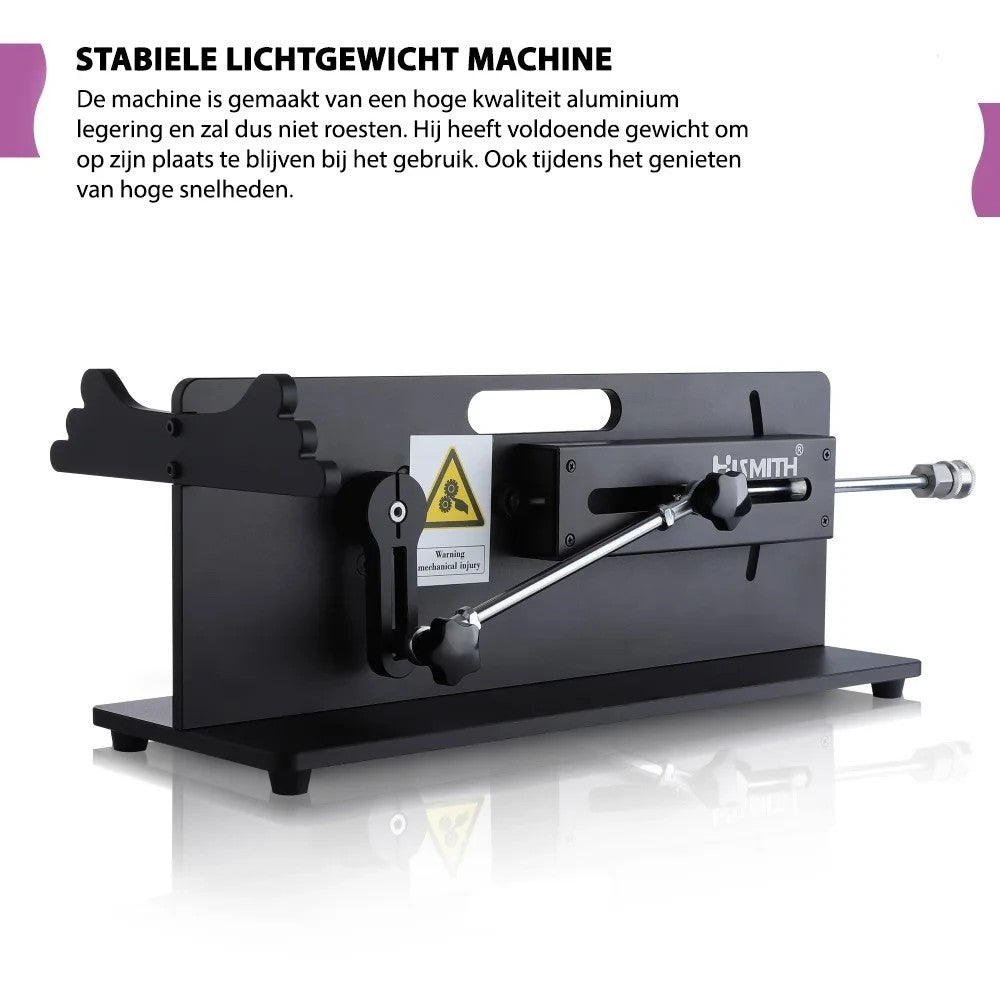 Hismith Pro5 Table Top 2.0 Max 100 Watt Telefon Kontrollü Seks Makinesi