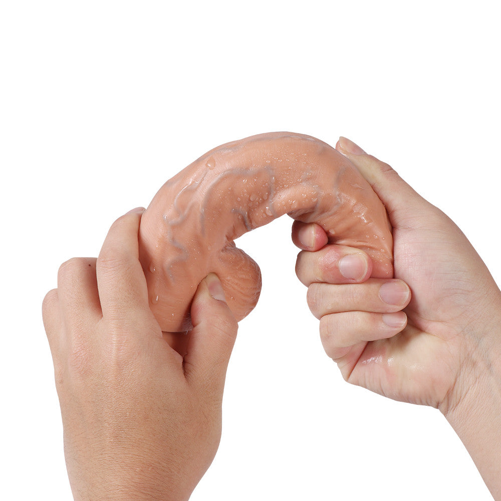 Shequ Dildo Series Kevin Natural Doku Belden Bağlamalı 20 cm Realistik Penis SQ-WBC10023