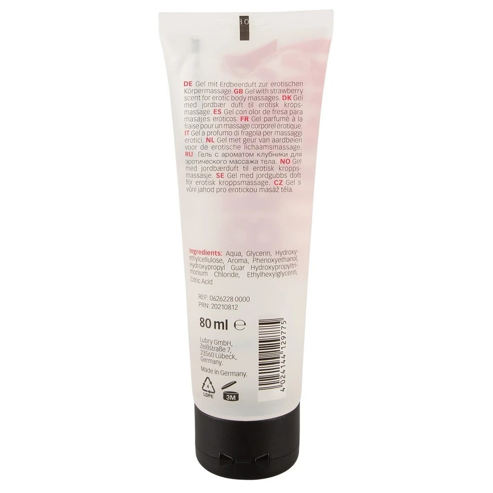 Just Play Strawberry Erotic Gel Aromalı Kayganlaştırıcı Jel 80 ml.