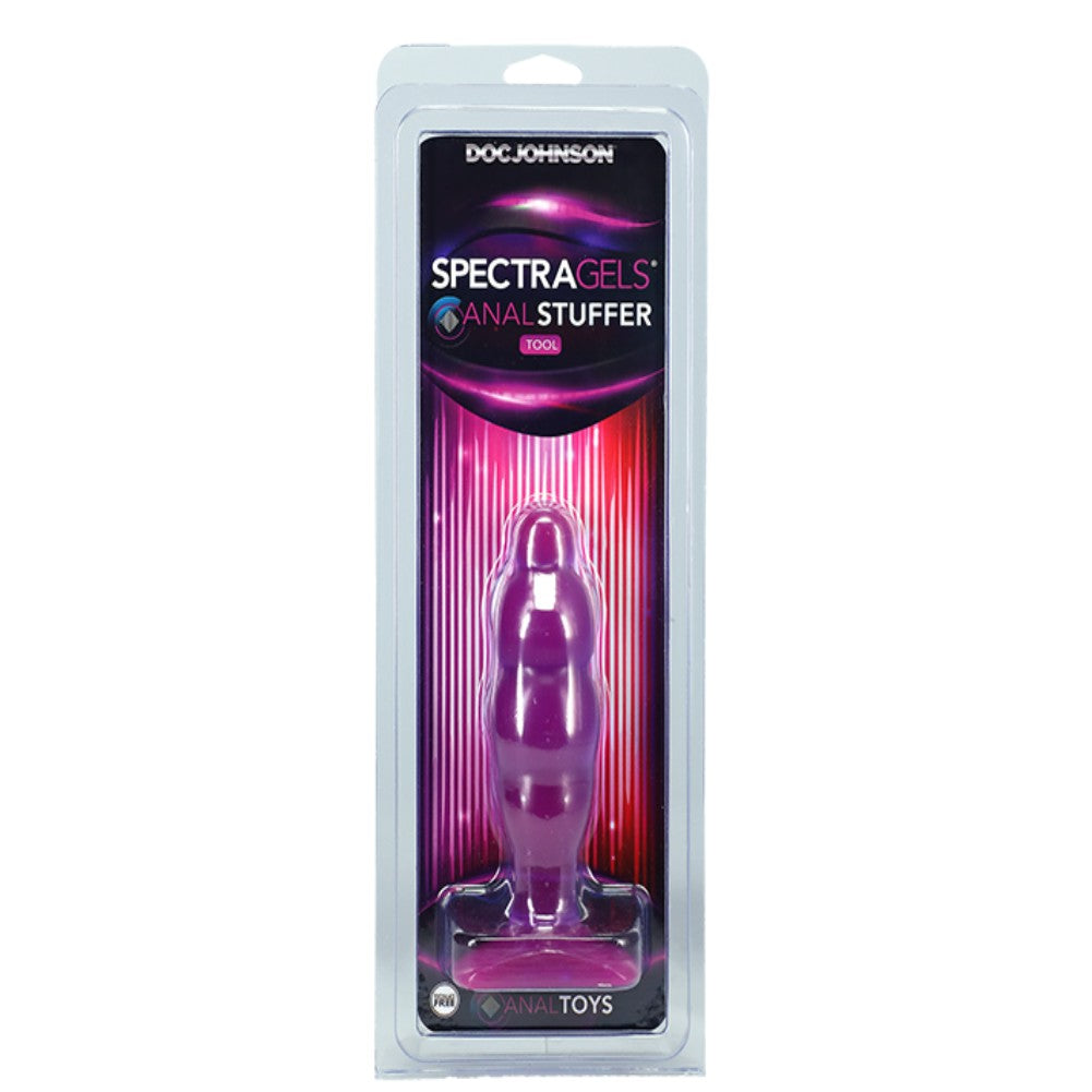 Doc Johnson Spectragels Anal Stuffer Jel Dokulu Anal Plug