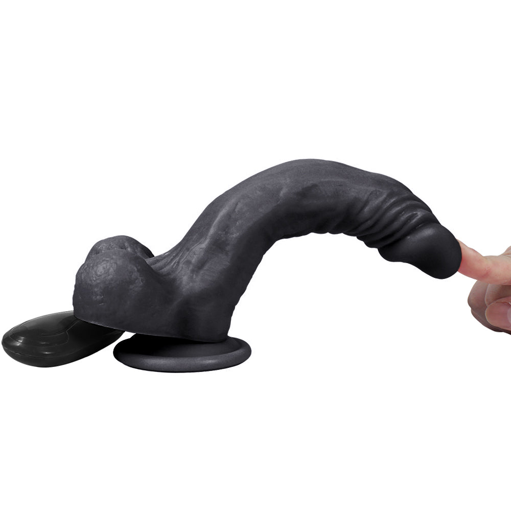 Dildo Series Yuan 21 cm Titreşimli Realistik Penis XS-WBC10030-V Black