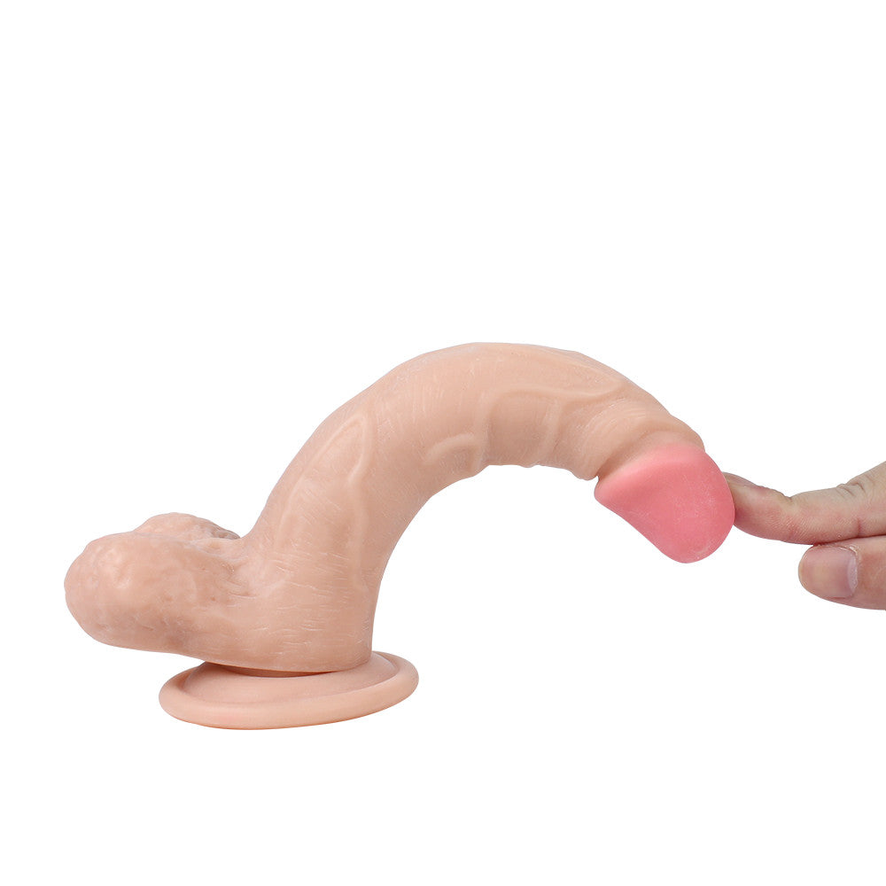 Xise Dildo Series Fairy Dragon Flesh 19 cm Realistik Penis XS-WBC10032