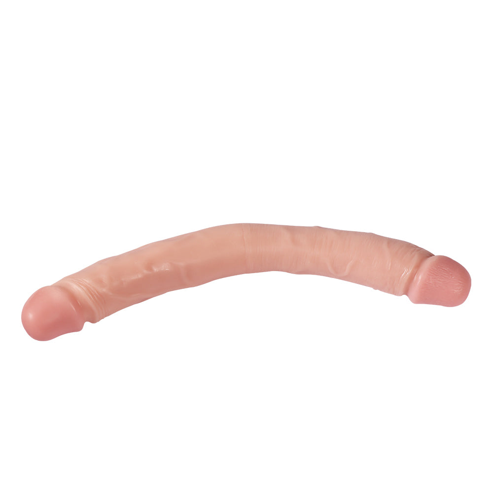 Shequ Grove 33 cm Flexible Çift Taraflı Realistik Penis XS-WBC10067-M