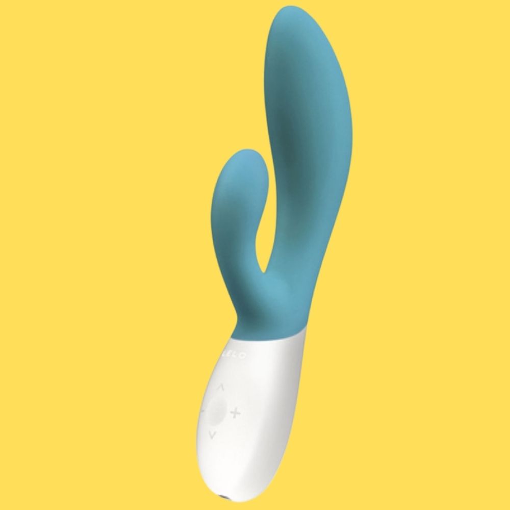Lelo İna Wave Triple Action Massager Vibrator Ocean Blue