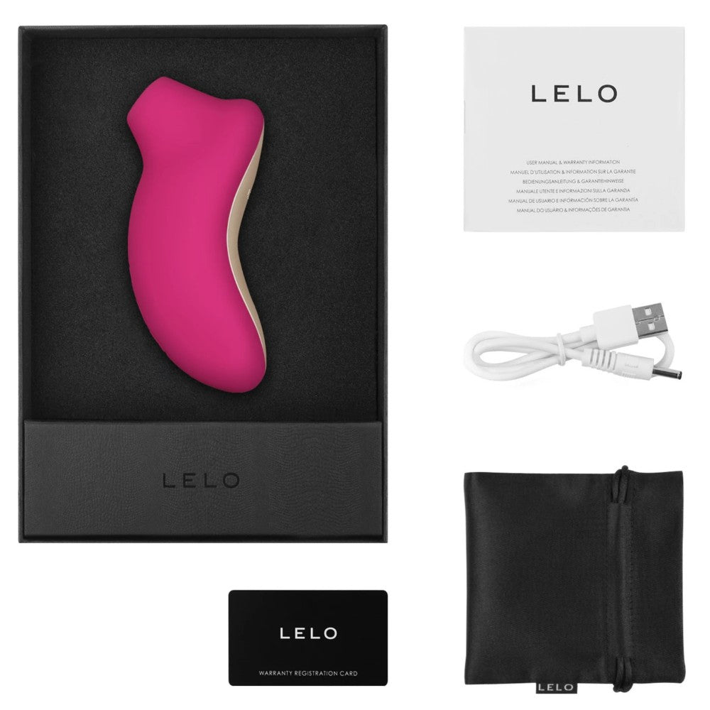 Lelo Sona 2 Cruise Sonic Clitoral Massager Emiş Güçlü Vibrator Cerise