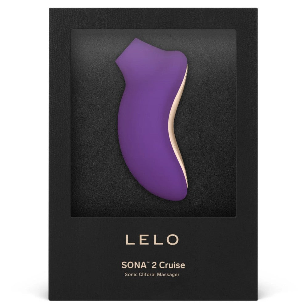 Lelo Sona 2 Cruise Sonic Clitoral Massager Emiş Güçlü Vibrator Purple
