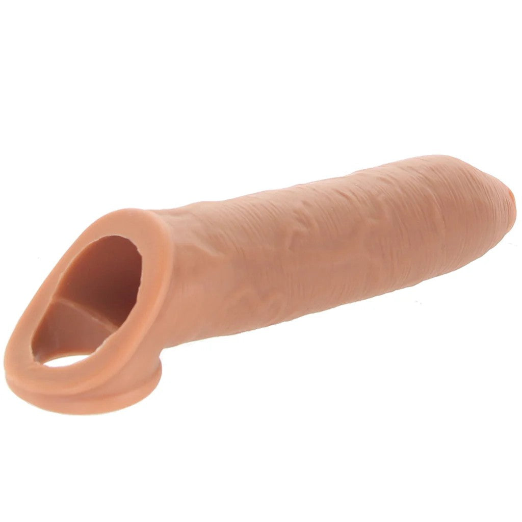 Pipedream Fetish Fantasy X-Tensions Uncut Penis Sleeve Testis Destekli Ucu Açık Amerikan Penis Kılıfı