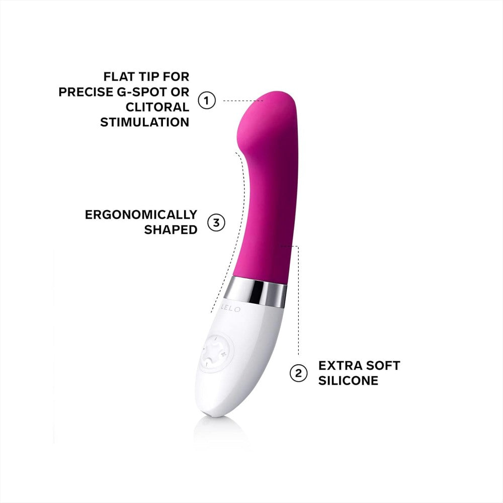 Lelo Gigi 2 G-Spot Vibrator Deep Rose
