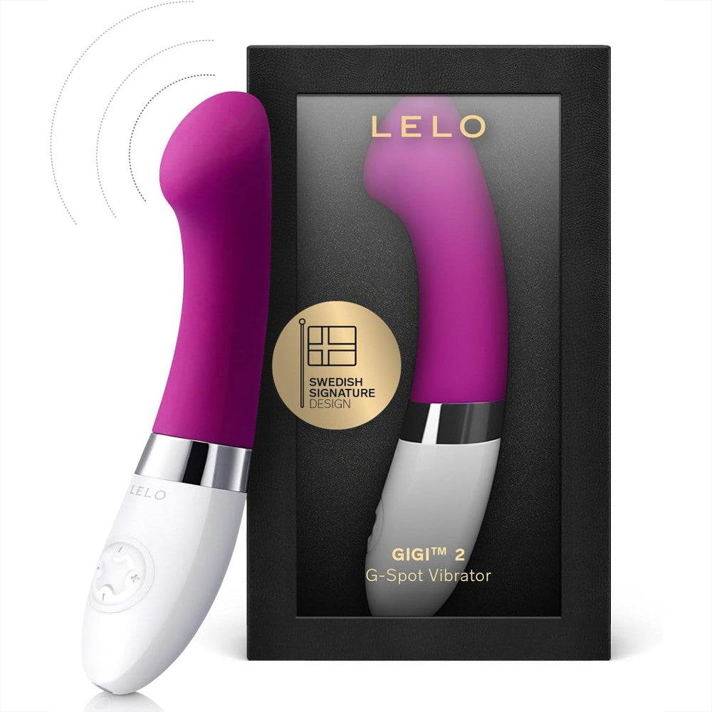 Lelo Gigi 2 G-Spot Vibrator Deep Rose