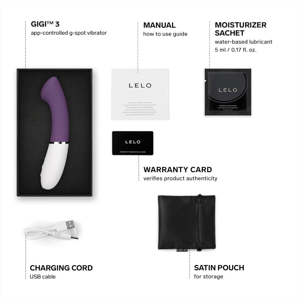 Lelo Gigi 3 App Controlled G-Spot Telefon Kontrollü Vibrator