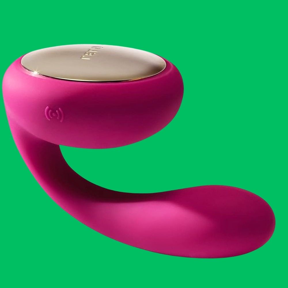 Lelo İda Remote Control Couples Massager Çifter İçin Hareketli Vibrator Deep Rose