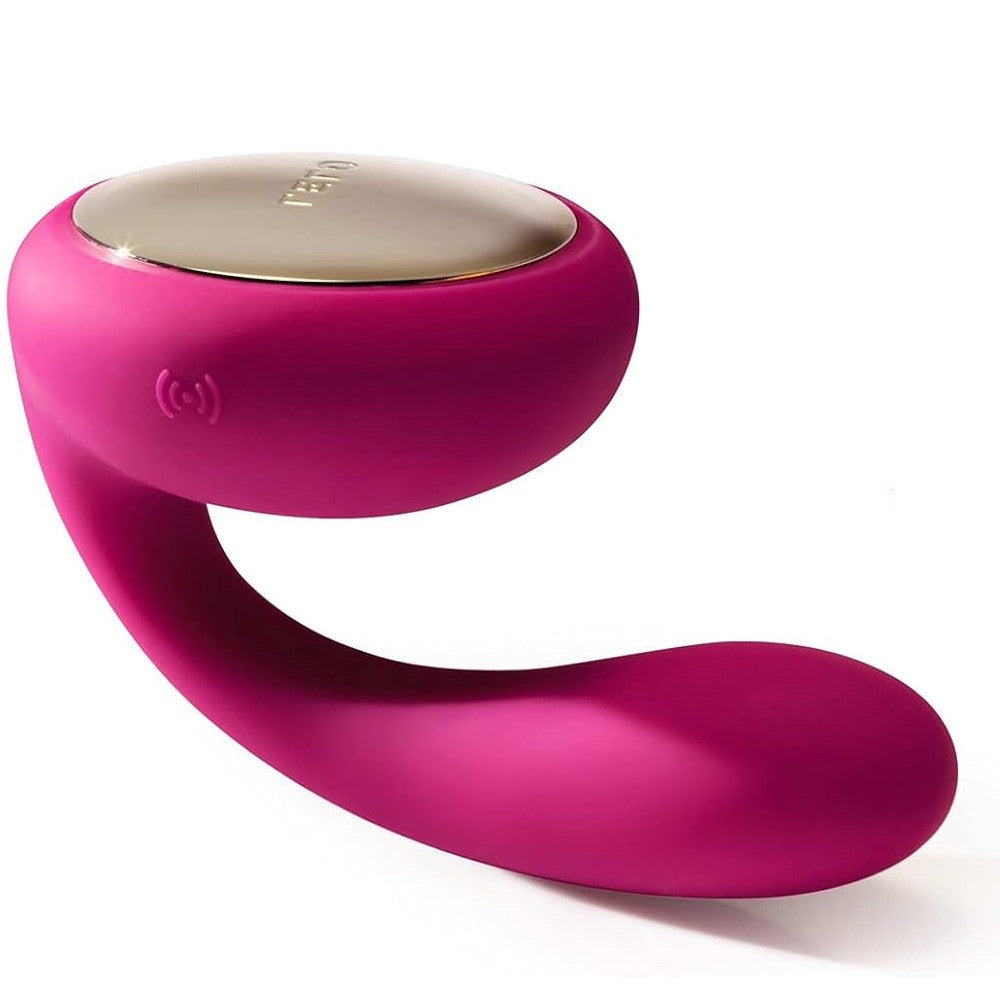 Lelo İda Remote Control Couples Massager Çifter İçin Hareketli Vibrator Deep Rose
