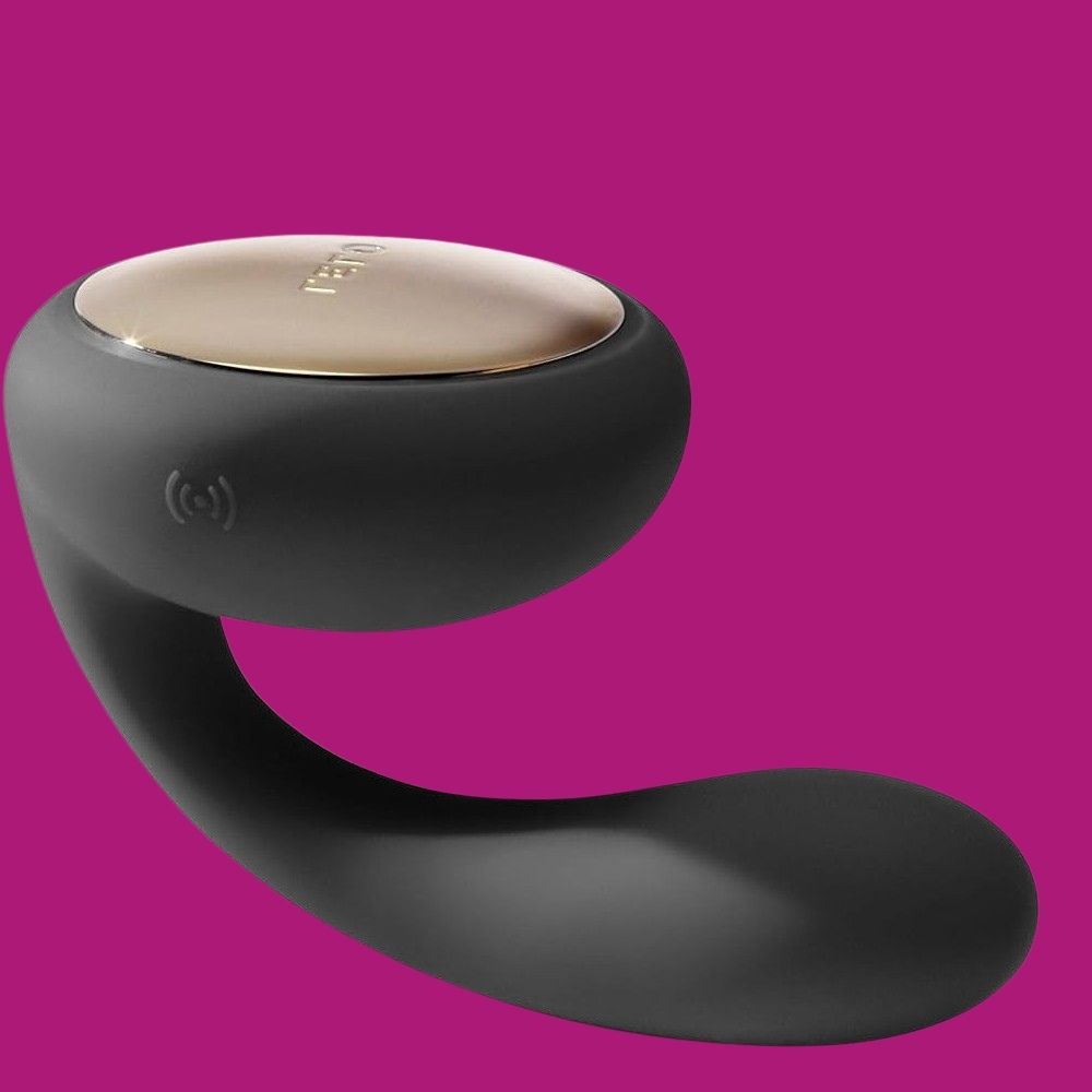 Lelo İda Remote Control Couples Massager Çifter İçin Hareketli Vibrator Black