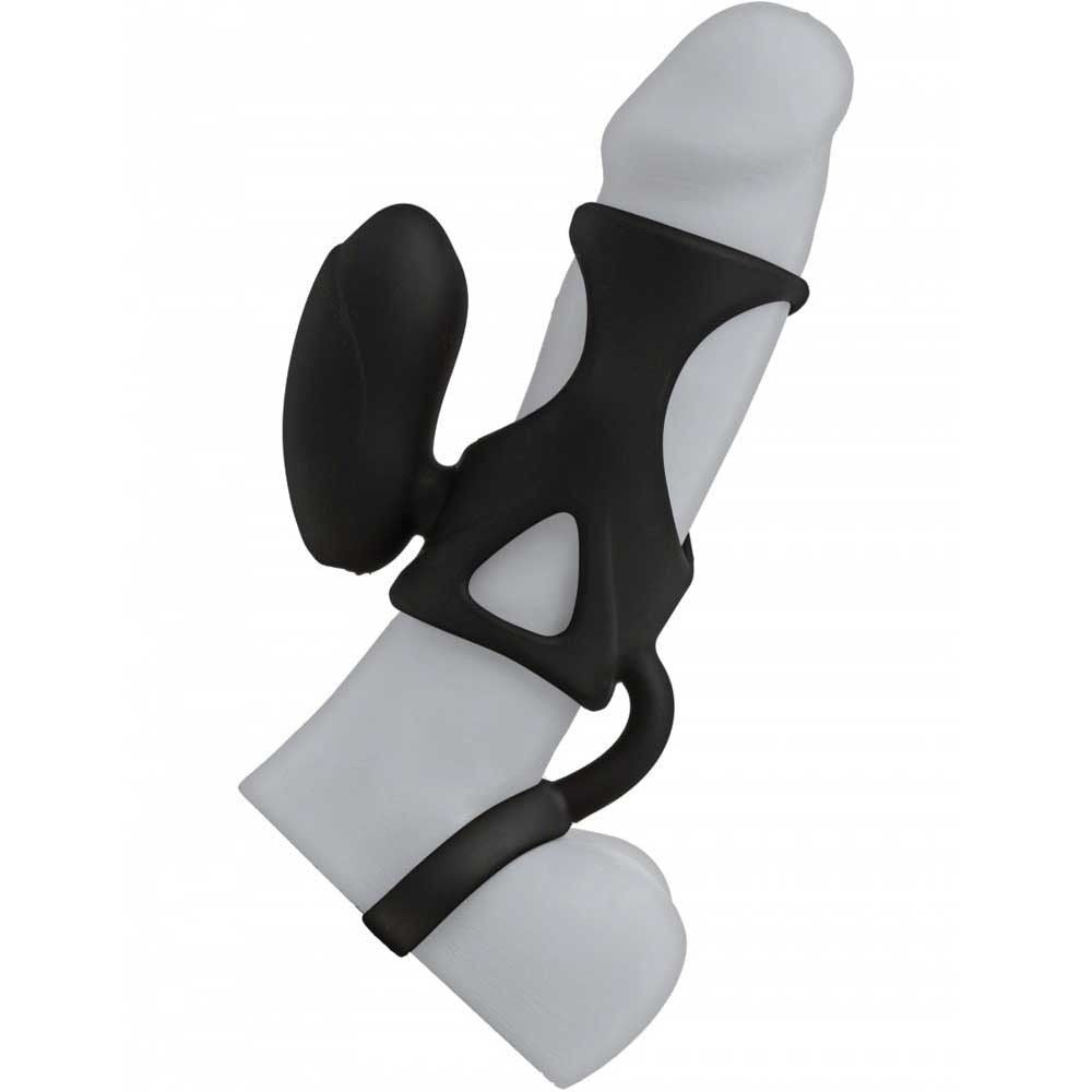 Doc Johnson Kink Caged Silicone Cock Cage Vibrating Titreşimli Penis Kafesi