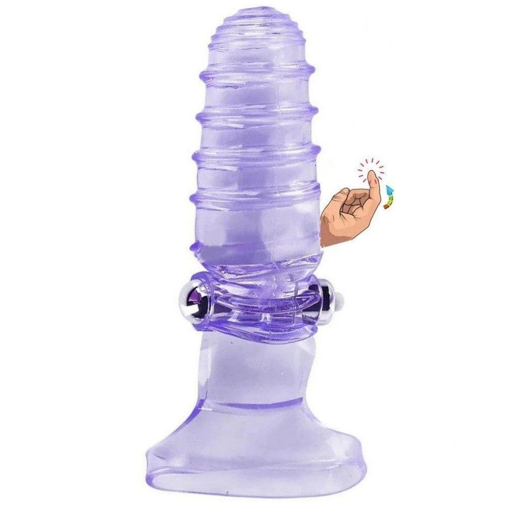 Erox Finger Vibe G-Stimulant 10 Mod Parmak Vibratör-Purple