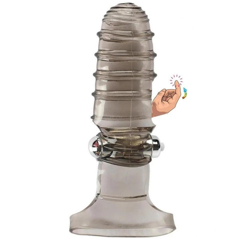 Erox Finger Vibe G-Stimulant 10 Mod Parmak Vibratör-Black