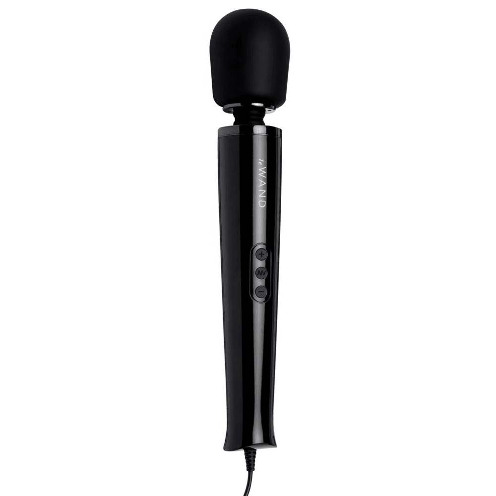 Le Wand Powerful Petite Plug İn Vibrating Massager Masaj Aleti Vibrator Black