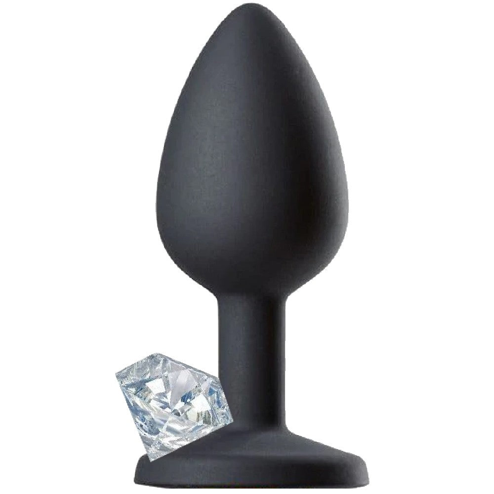 ToyJoy Anal Play Diamond Booty Jewel Silikon Anal Plug-Large