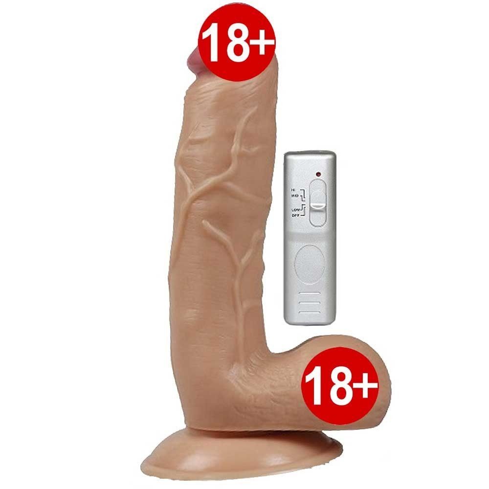 Lovetoy Enduro Blaster 19 cm Titreşimli Realistik Penis