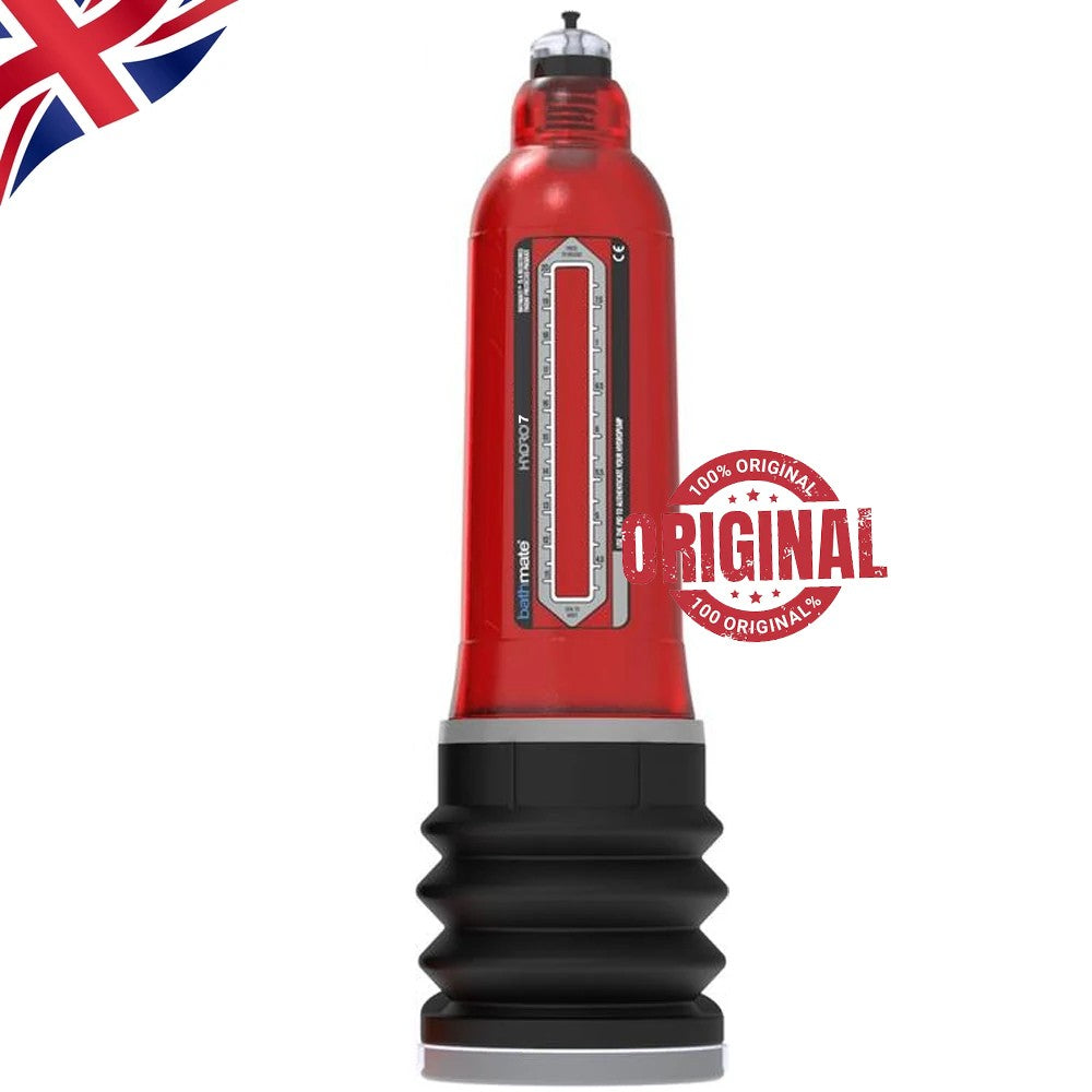 Bathmate Hydromax 7 Hydropump Penis Enlarger Sulu Penis Pompası Red