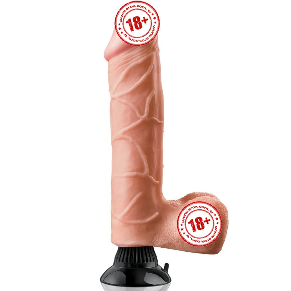 Pipedream Real Feel Deluxe No:11 27 Cm Titreşimli Realistik Penis