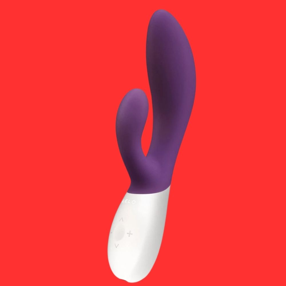 Lelo İna Wave 2 G-Spot Clitoral Vibrator Plum
