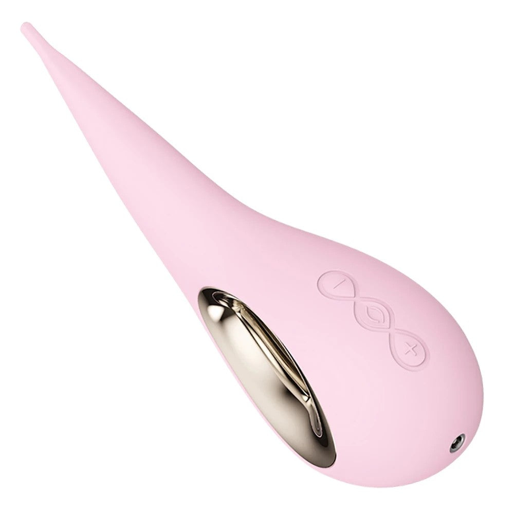 Lelo Dot Elliptical Clitoral Stimulator Vibrator Pink