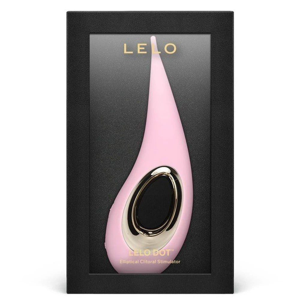 Lelo Dot Elliptical Clitoral Stimulator Vibrator Pink