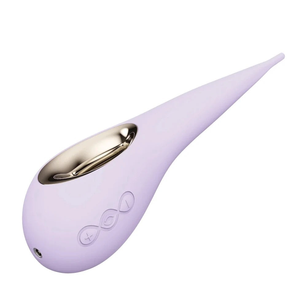 Lelo Dot Elliptical Clitoral Stimulator Vibrator Purple