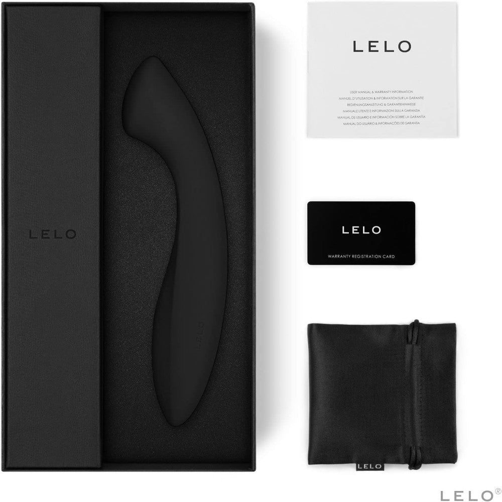 Lelo Ella Pleasure Object Dildo Vibrator Black