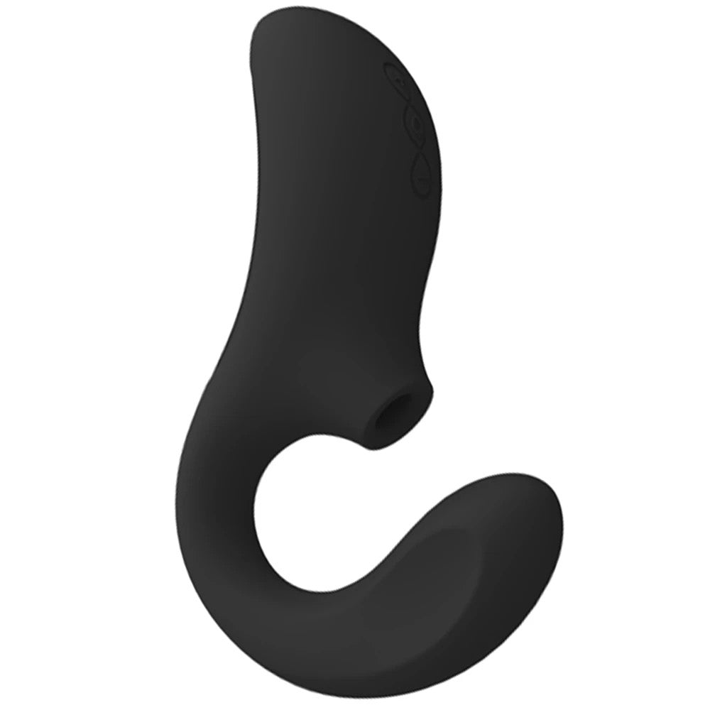 Lelo Enigma Dual Stimulation Sonic Massager Çift İşlevli Emiş Güçlü Vibrator Black
