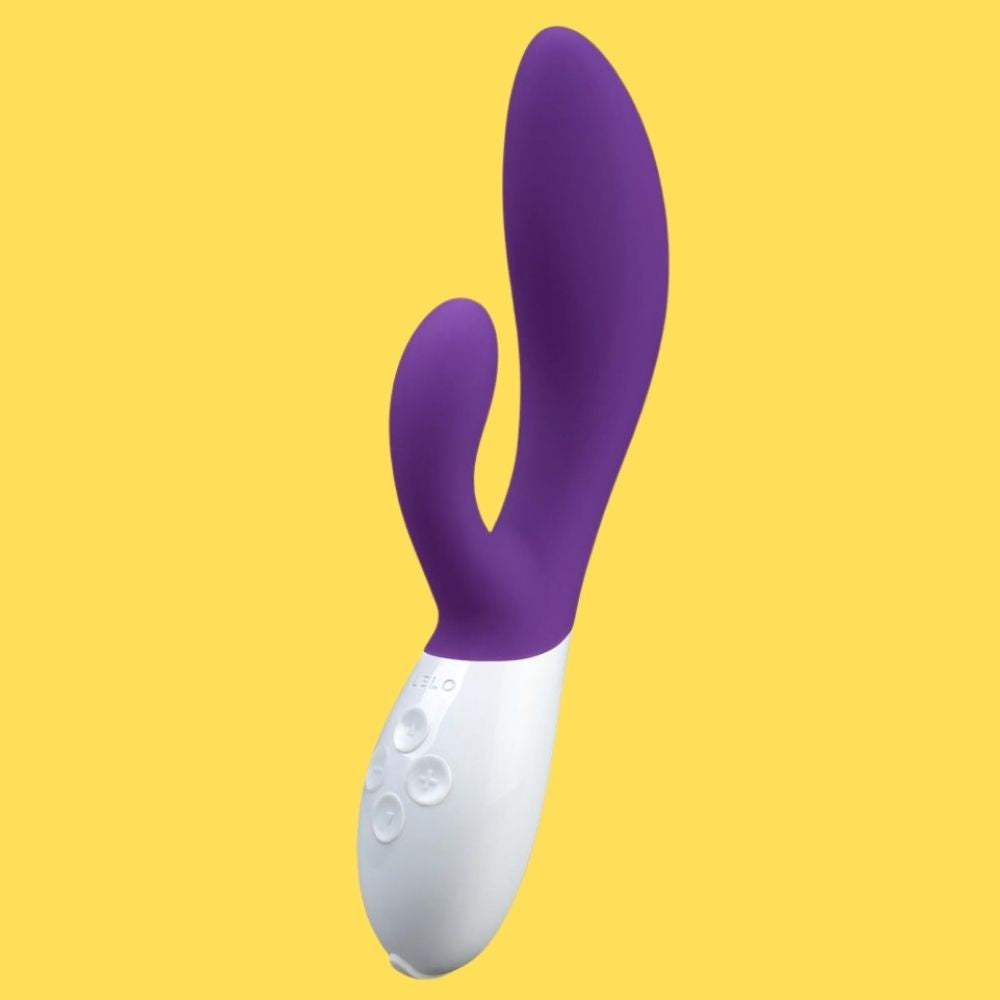 Lelo İna 2 Dual Action Massager Vibrator Plum