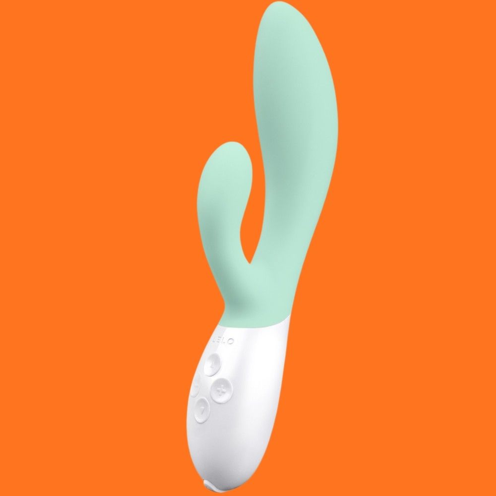 Lelo İna 3 Dual Action Massager Vibrator Seaweed