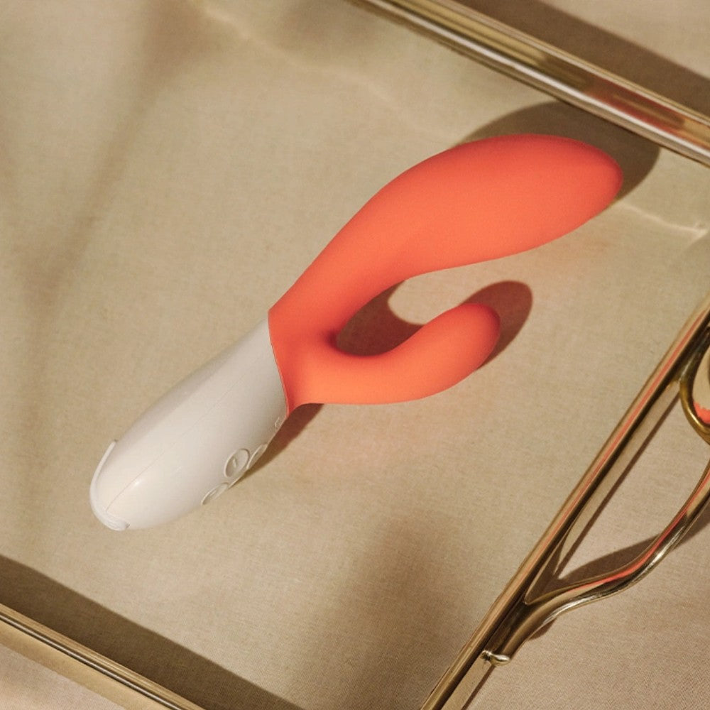 Lelo İna 3 Dual Action Massager Vibrator Coral