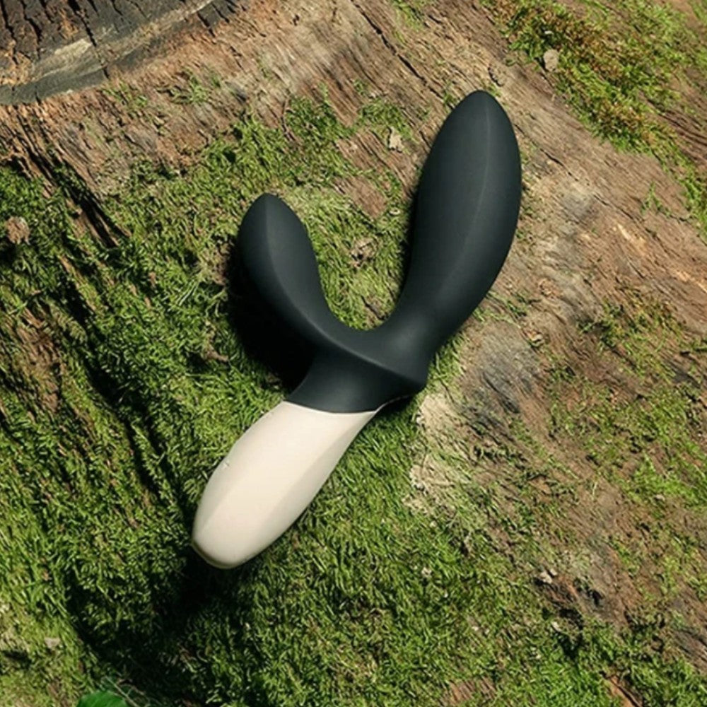 Lelo Loki Wave Prostate Massager Vibrator Obsidian Black