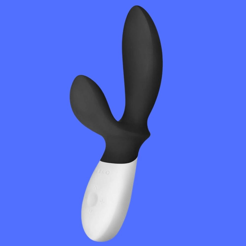 Lelo Loki Wave Prostate Massager Vibrator Obsidian Black