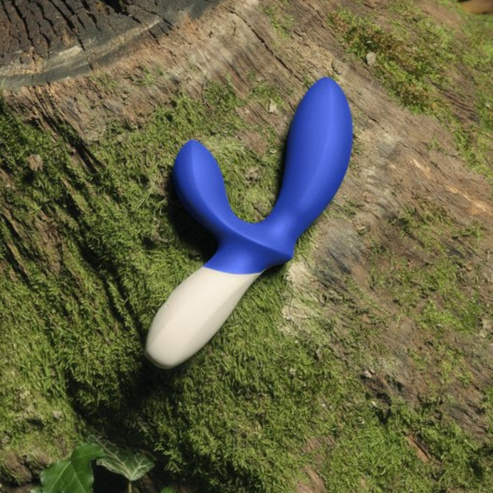 Lelo Loki Wave Prostate Massager Vibrator Federal Blue