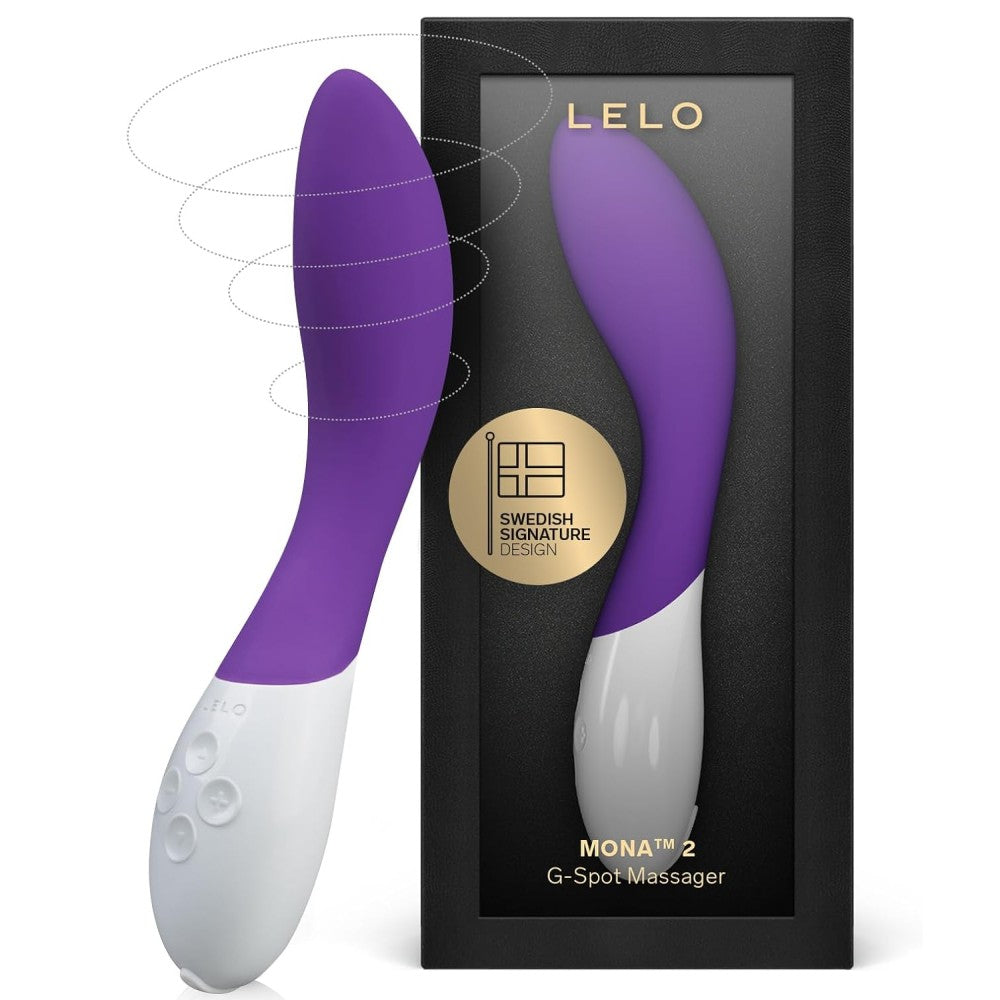 Lelo Mona 2 G-Spot Massager Vibrator Purple